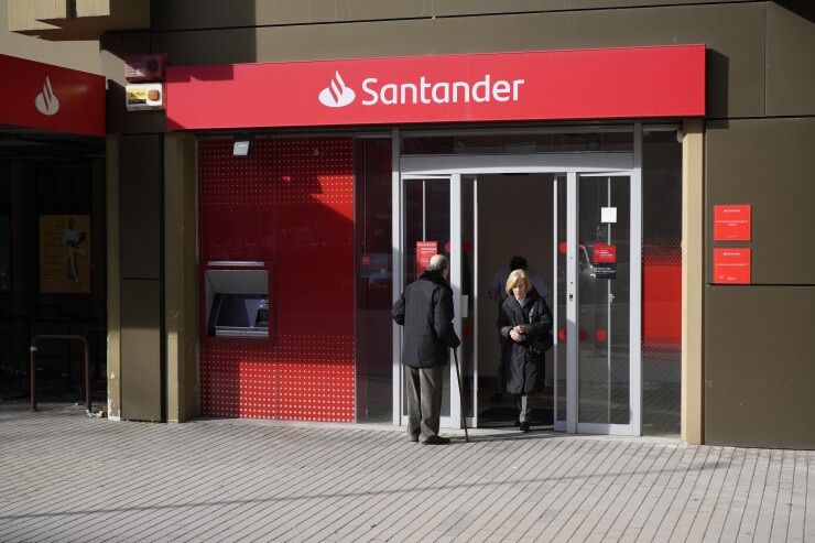 BBVA SA, Banco Santander SA and Caixabank SA Branches Ahead of Earnings