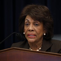 Rep. Maxine Waters, D-Calif. and ranking member of the House Financial Services Committee, speaks during a hearing with Jerome Powell, chairman of the U.S. Federal Reserve, not pictured, in Washington on Feb. 27, 2019.